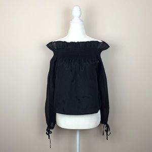 k / lab - Organza Bardot Top